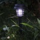 Solar Powered Outdoor Mosquito Fly Bug Insect Zapper Killer Trap Lamp Garden