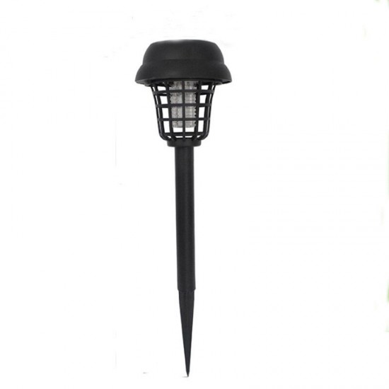 Solar Powered Outdoor Mosquito Fly Bug Insect Zapper Killer Trap Lamp Garden