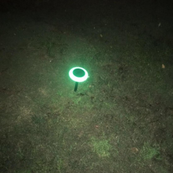 Solar Powered Plastic Round Colorful LED Lawn Light Waterproof Outdoor Garden Landscape Yard Path Lamp Solar Powered Plastic Round Colorful LED Lawn Light Waterproof Outdoor Garden Landscape Yard Path Lamp