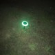 Solar Powered Plastic Round Colorful LED Lawn Light Waterproof Outdoor Garden Landscape Yard Path Lamp