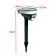 Solar Ultrasonic Deterrent Repellers Animal Snake Rat Mouse Yard Pest Control Solar Ultrasonic Deterrent Repellers Animal Snake Rat Mouse Yard Pest Control