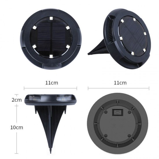 Waterproof LED Solar Lawn Lights 10LED with Side Light Colorful Gardening Light for Outdoor Lawn Garden Pathway Stairs Decoration Waterproof LED Solar Lawn Lights 10LED with Side Light Colorful Gardening Light for Outdoor Lawn Garden Pathway Stairs Decoration