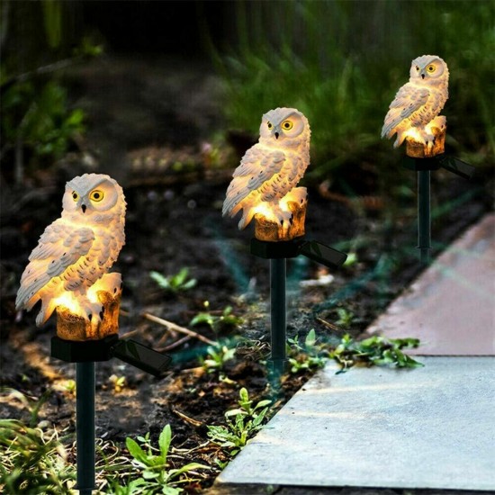 Waterproof Solar Power Owl LED Lawn Light Garden Yard Landscape Ornament Lamp Home Outdoor Decoration Waterproof Solar Power Owl LED Lawn Light Garden Yard Landscape Ornament Lamp Home Outdoor Decoration