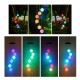 Wind Chime Light Solar Powered Color Changing Outdoor Home Garden Tree Decor LED