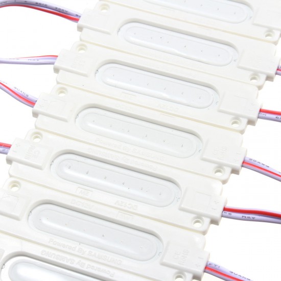 10 PCS Waterproof COB Injection LED Module Strip Light Window Store Front Lighting Lamp DC12V