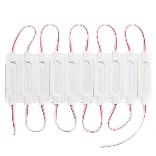 10 PCS Waterproof COB Injection LED Module Strip Light Window Store Front Lighting Lamp DC12V