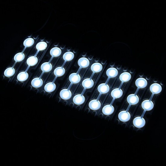 10PCS SMD2835 30 LED Module Strip Light Waterproof Rigid Lamp For Signage Store Front Windows DC12V 10PCS SMD2835 30 LED Module Strip Light Waterproof Rigid Lamp For Signage Store Front Windows DC12V
