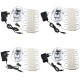 1.5M SMD5630 Waterproof White LED Module Strip Light Kit Mirror Signage Lamp + Adapter DC12V