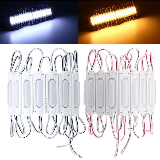 20PCS 16W SMD5730 Pure White Warm White LED Module Strip Light for Mirror Advertisement Sign DC12V