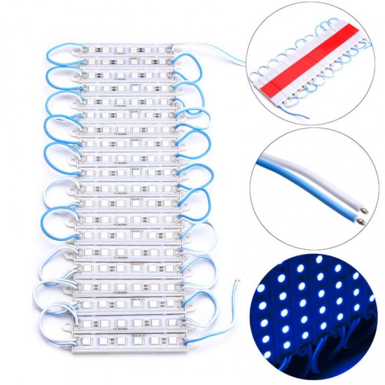 20PCS SMD5050 6LED Module Fairy Strip Waterproof Sign Design DIY Light DC12V 20PCS SMD5050 6LED Module Fairy Strip Waterproof Sign Design DIY Light DC12V