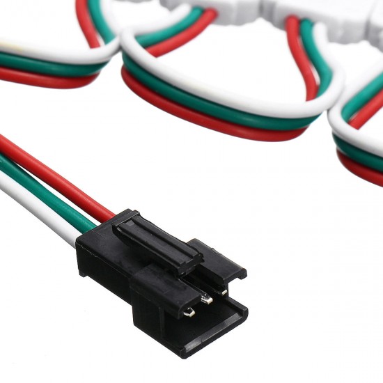 20PCS WS2811 DC12V 3LED 5050 RGB SMD LED Module Strip Light Front Window Sign + 14Keys Remote Control 20PCS WS2811 DC12V 3LED 5050 RGB SMD LED Module Strip Light Front Window Sign + 14Keys Remote Control