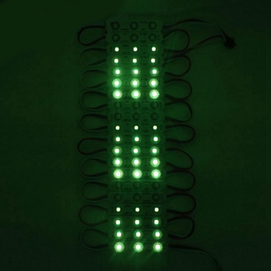 20PCS WS2811 DC12V 3LED 5050 RGB SMD LED Module Strip Light Front Window Sign + 14Keys Remote Control 20PCS WS2811 DC12V 3LED 5050 RGB SMD LED Module Strip Light Front Window Sign + 14Keys Remote Control