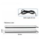 2PCS Car Motorcycle 36LED Turn Signal Flowing LED Strip Light White&Yellow 12V 2PCS Car Motorcycle 36LED Turn Signal Flowing LED Strip Light White&Yellow 12V