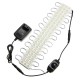 3M SMD5050 Waterproof Warm White LED Module Strip Light Kit Mirror Signage Lamp + Adapter DC12V