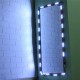 3M SMD5630 Waterproof White LED Module Strip Light Kit Mirror Signage Lamp + Adapter DC12V