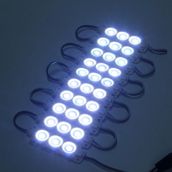 3M SMD5630 Waterproof White LED Module Strip Light Kit Mirror Signage Lamp + Adapter DC12V