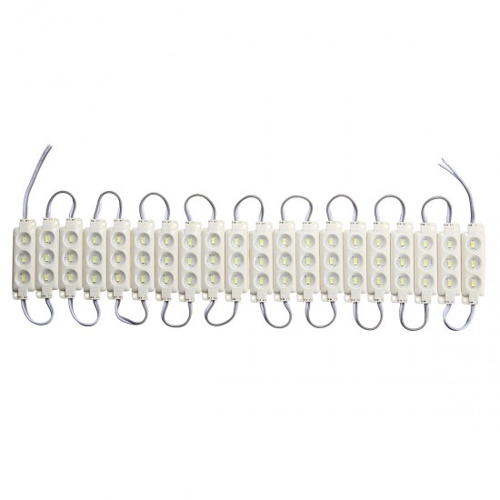3M SMD5630 Waterproof White LED Module Strip Light Kit Mirror Signage Lamp + Adapter DC12V 3M SMD5630 Waterproof White LED Module Strip Light Kit Mirror Signage Lamp + Adapter DC12V