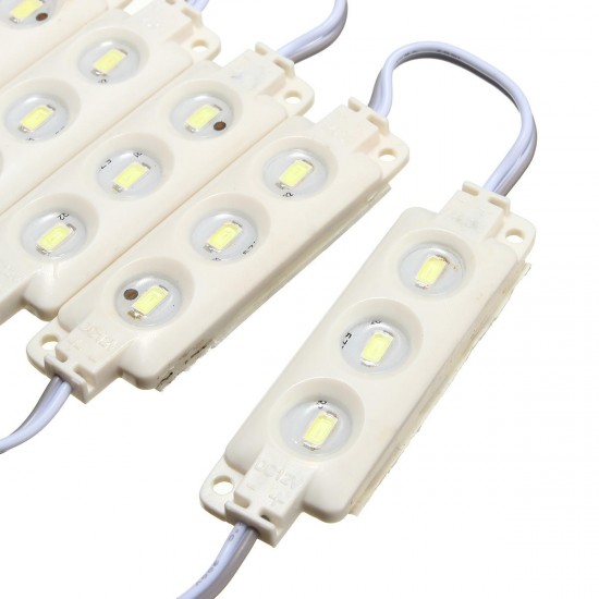 3M SMD5630 Waterproof White LED Module Strip Light Kit Mirror Signage Lamp + Adapter DC12V 3M SMD5630 Waterproof White LED Module Strip Light Kit Mirror Signage Lamp + Adapter DC12V
