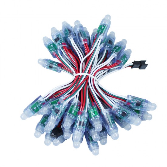 50PCS 15W WS2811 Waterproof Full Color RGB LED Digital Pixel Module Light DC5V/DC12V 50PCS 15W WS2811 Waterproof Full Color RGB LED Digital Pixel Module Light DC5V/DC12V