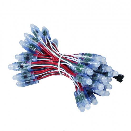 50PCS 15W WS2811 Waterproof Full Color RGB LED Digital Pixel Module Light DC5V/DC12V 50PCS 15W WS2811 Waterproof Full Color RGB LED Digital Pixel Module Light DC5V/DC12V