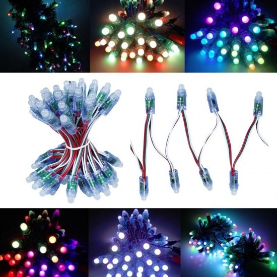 50PCS 15W WS2811 Waterproof Full Color RGB LED Digital Pixel Module Light DC5V/DC12V 50PCS 15W WS2811 Waterproof Full Color RGB LED Digital Pixel Module Light DC5V/DC12V