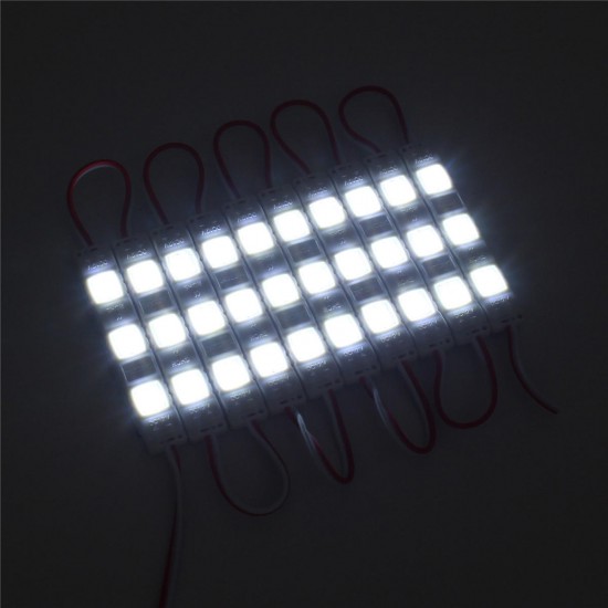 6W SMD5630 Dimmable Waterproof White 30 LED Module Strip Light Cabinet Mirror Lamp Kit AC110-240V