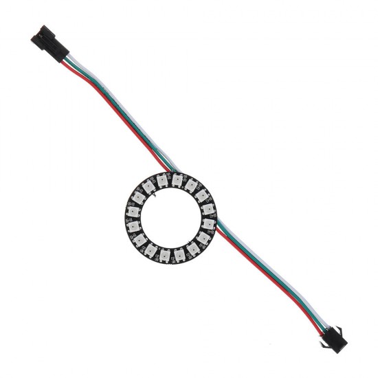 DC5V 16 Bits 5050 RGB WS2812B LED Module Strip Ring Lamp Light with Integrated Drivers Board