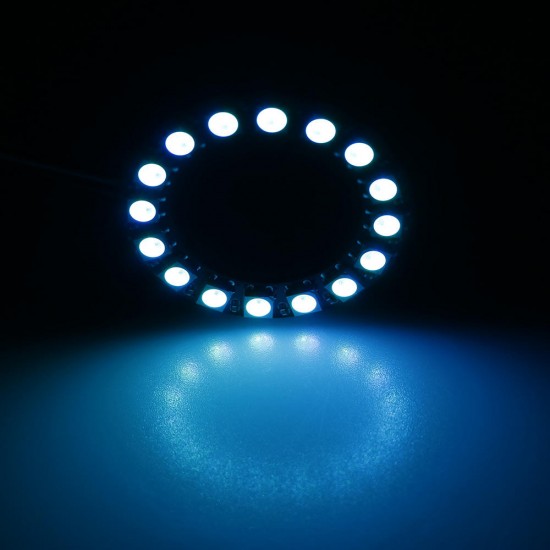 DC5V 16 Bits 5050 RGB WS2812B LED Module Strip Ring Lamp Light with Integrated Drivers Board