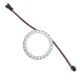 DC5V 24 Bits Pixel Ring Individually Addressable Round DIY WS2812B 5050 RGB LED Module Strip