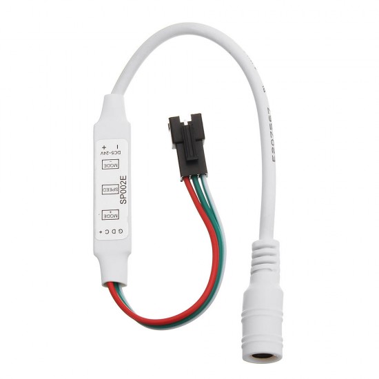 DC5V 5M 50PCS 21W WS2811 RGB IP68 Full Color LED Pixel Module Strip Light with DC Connector DC5V 5M 50PCS 21W WS2811 RGB IP68 Full Color LED Pixel Module Strip Light with DC Connector