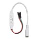 DC5V 5M 50PCS 21W WS2811 RGB IP68 Full Color LED Pixel Module Strip Light with DC Connector DC5V 5M 50PCS 21W WS2811 RGB IP68 Full Color LED Pixel Module Strip Light with DC Connector