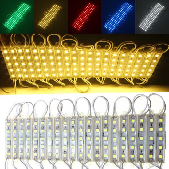 LED 100 SMD 5050 Module Light Waterproof Hard Strip Bar Light Lamp 12V