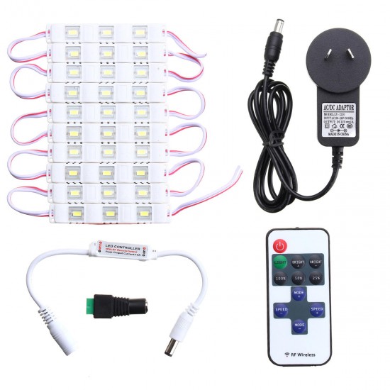 Waterproof 1.5M SMD5630 LED White Cosmetic Mirror Module Strip Light+ Remote Control