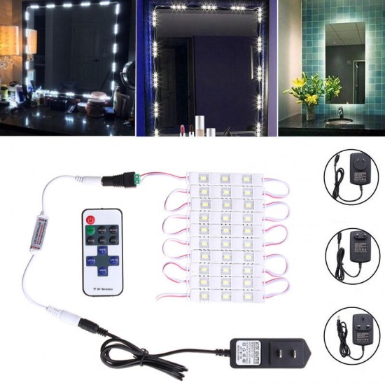 Waterproof 1.5M SMD5630 LED White Cosmetic Mirror Module Strip Light+ Remote Control Waterproof 1.5M SMD5630 LED White Cosmetic Mirror Module Strip Light+ Remote Control