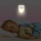 0.5W Light Sensor Plug-in LED Night Wall Lamp For Baby Kid Bedroom Home AC100-240V