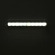 10 LED LED Motion Sensor Cabinet Light Bar Wireless Battery/USB Powered Warm/White Lighting for Wardrobe Closets Cupboard Stairway Drawer Porch
