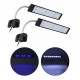100-240V 10W Clip-on LED Aquarium Light Fish Tank Decoration Lighting Lamp with White & Blue LEDs, Touch Control, 2 Modes 100-240V 10W Clip-on LED Aquarium Light Fish Tank Decoration Lighting Lamp with White & Blue LEDs, Touch Control, 2 Modes