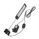 100-240V 7W Clip-on LED Aquarium Light Fish Tank Decoration Lighting Lamp with White & Blue LEDs, Touch Control, 2 Modes