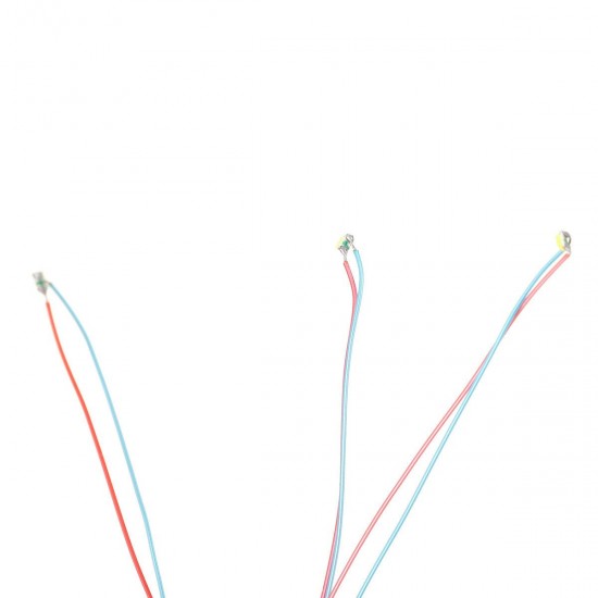 10PCS 30CM 0805/1206/0603/0402 Pre-soldered Micro LED Light With Resistance For Sand Table Model 12V 10PCS 30CM 0805/1206/0603/0402 Pre-soldered Micro LED Light With Resistance For Sand Table Model 12V
