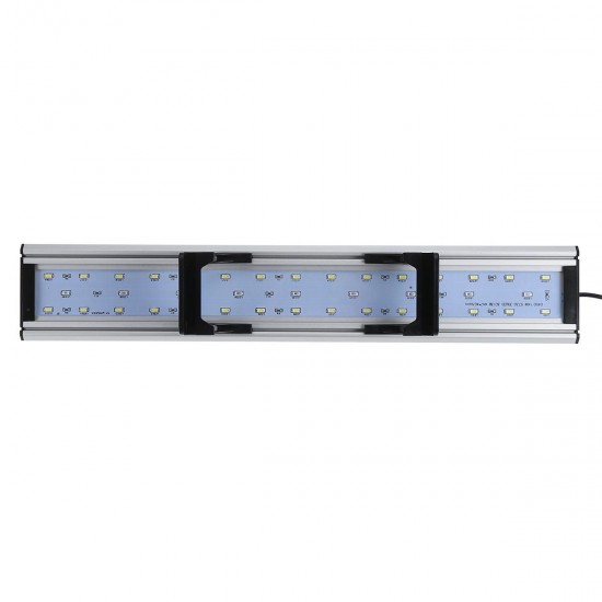 10W 20CM LED Aquarium Light Fish Tank Lamp Diming 3 Modes AC80-240V