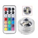 10pcs Colorful Remote LED Submersible Candle Light Waterproof Table Lamp for Wedding Party Chirstmas