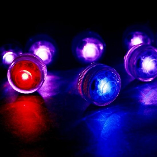 10pcs Colorful Remote LED Submersible Candle Light Waterproof Table Lamp for Wedding Party Chirstmas