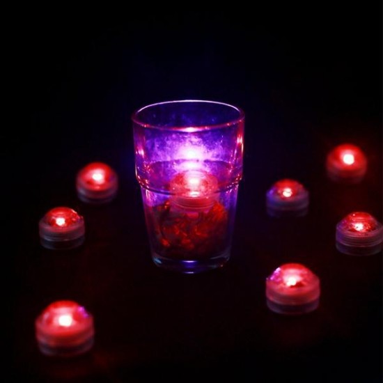 10pcs Colorful Remote LED Submersible Candle Light Waterproof Table Lamp for Wedding Party Chirstmas