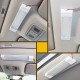 12/24V 72 LED Interior Lights Roof Ceiling Light For RV Car Trailer Camper Van 12/24V 72 LED Interior Lights Roof Ceiling Light For RV Car Trailer Camper Van