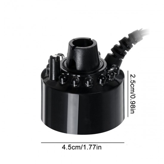 12LED Ultrasonic Atomizer Colorful Tank Light Mist Maker Aquarium Fish Lamp AC110-240V 12LED Ultrasonic Atomizer Colorful Tank Light Mist Maker Aquarium Fish Lamp AC110-240V