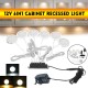 12V 6 in1 Side Outgoing Line Cabinet Recessed LED kitchen Light 200LM UK Plug 12V 6 in1 Side Outgoing Line Cabinet Recessed LED kitchen Light 200LM UK Plug