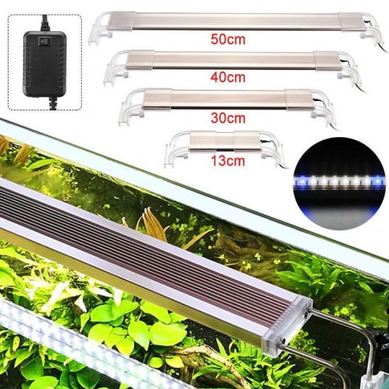 13/30/40/50cm Fish Tank Lamp LED Energy-Saving Blue+White Light Line Switch 13/30/40/50cm Fish Tank Lamp LED Energy-Saving Blue+White Light Line Switch