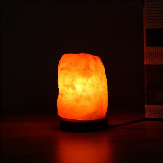 14 X 10CM Natural Himalayan Ionic Air Purifier Crystal Salt Lamp Table Night Light 14 X 10CM Natural Himalayan Ionic Air Purifier Crystal Salt Lamp Table Night Light