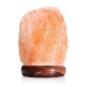 14 X 10CM Natural Himalayan Ionic Air Purifier Crystal Salt Lamp Table Night Light