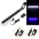 14W 53cm Blue & White LED Adjustable Aquarium Fish Tank Lamp Super Slim Clip On Light